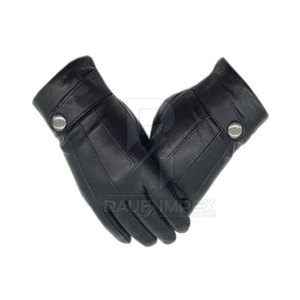 Gants en cuir durables, confortables, élégants, de qualité supérieure pour hommes, travail, conduite, gants en cuir pour hommes - Product Image 2