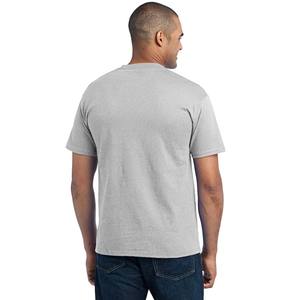 Sérigraphie Broderie T-shirt Tri-Blend pour Hommes Fournisseurs T-shirts Poche poitrine gauche T-shirt en coton Pima - Product Image 5