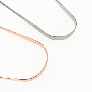 เครื่องทำความสะอาดลิ้นสแตนเลสและโลหะทองแดงรูปทรงตัวยูทำความสะอาดลิ้นเพื่อรักษาลมหายใจ - Product Image 5