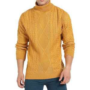 เสื้อสเวตเตอร์แขนยาวคอกลมผู้ชาย คุณภาพสูงจากโรงงานผู้ผลิต (OEM) ผ้าฝ้าย 100% ระบายอากาศได้ดี ดีไซน์คลาสสิกสำหรับฤดูร้อน รับออกแบบตามสั่ง - Product Image 1