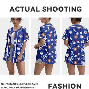 Ropa deportiva, camiseta de softbol superventas, camiseta de softbol de secado rápido, camiseta de softbol ajustada - Product Image 4