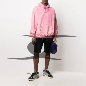 Sweat à capuche thermique pour hommes personnalisé Sun Faded Acid Wash 100% Cotton Solid Pattern Wholesale Manufacturer for Winter - Product Image 6