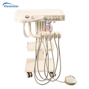 SJD-A017B sedie dentali per la clinica Mobile prezzo a buon mercato con lampada a LED - Product Image 4