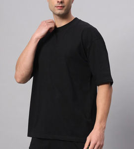 Ensemble de survêtement d'été personnalisé pour homme, 100 % coton respirant, t-shirt et short, avec impression sérigraphiée en relief - Product Image 5