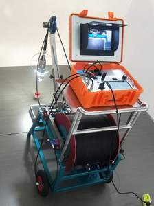 Cámara de inspección subacuática para pozos profundos de 100m con DVR, cámara para pozos de agua y sondeos - Product Image 2