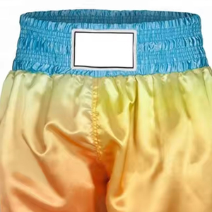 Short de boxe en nylon 100% pour hommes en gros confortable avec un design unique et un motif solide meilleur prix de fabrication raisonnable - Product Image 5