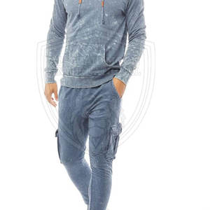 ชุดวอร์มซักเสื้อผ้าผู้ชายซักด้วยกรดออกแบบได้เองฉลากส่วนตัว - Product Image 6