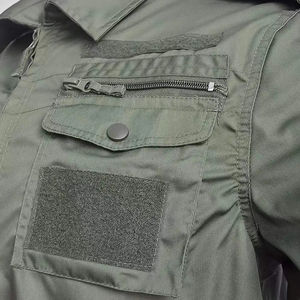 ชุดยูนิฟอร์มรปภ. แบบสั่งทำได้ ขายดีที่สุด ผลิตจากโพลีเอสเตอร์ กันน้ำ ระบายอากาศได้ดี สวมใส่สบาย มองเห็นได้ชัดเจน มาตรฐาน CE - Product Image 3