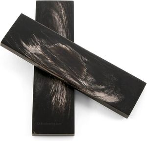 แผ่นเปลือกเขาควายขัดเงาสำหรับงานทำมีดระดับไฮเอนด์และการบูรณะ งานฝีมือทันสมัย กรอบแว่นตา - Product Image 6