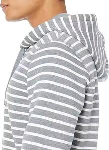 Sweat-shirts à capuche zippés de haute qualité pour hommes, OEM personnalisé, vente en gros, sweat-shirts à fermeture éclair intégrale, coupe ajustée, sweat-shirts en coton élégants - Product Image 4