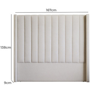 Cabecera Tapizada King Size para Dormitorio de Hotel Europeo Simple Personalizada TH-H8443 - Product Image 5