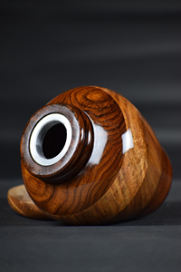 Urna de palisandro artesanal para cenizas humanas Premium Memorial Keepsake Premium Caja de urna de madera para adultos - Product Image 5