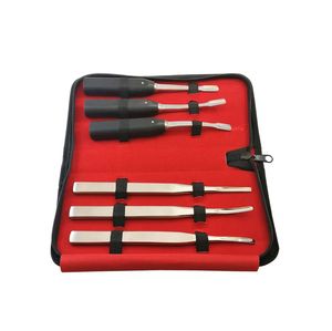 Ensemble d'élévateurs dentaires pour équidés, tous types d'outils de dentisterie vétérinaire pour équidés disponibles, en acier inoxydable - Product Image 1