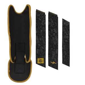 Protector de Pierna Deslizante para Béisbol Serie Creator, Color Menta/Negro |   Protección Profesional para Piernas |   Carcasa Moldeable Ambidiestra y Correa Extraíble - Product Image 5