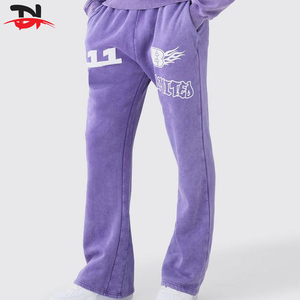 Ensemble de survêtement unisexe 100 % coton de haute qualité, personnalisable, imprimé, respirant, pour la gym, avec sweat à capuche et pantalon de jogging - Product Image 2