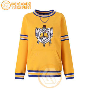 Sudadera bordada de lana de algodón Sigma Gamma Rho personalizada, suéter de alta calidad de hermandad, ropa griega, sudaderas para mujer - Product Image 2