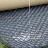 OEM Accepter NBR Matériau insonorisé Mousse acoustique Mousse ondulée Tapis d'isolation phonique auto-adhésif Mousse de caoutchouc