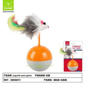 Durable Interactive <b>Plush</b> <b>Cat</b> Toy for Indoor <b>Cats</b> Wholesale Pet Supplies for Movement & Play - Product Image 1