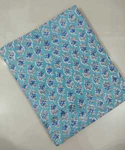 Bloc de main respirant imprimé 100% coton tissu fabriqué à la main Jaipur patrimoine traditionnel écologique bloc imprimé coton tissu - Product Image 1