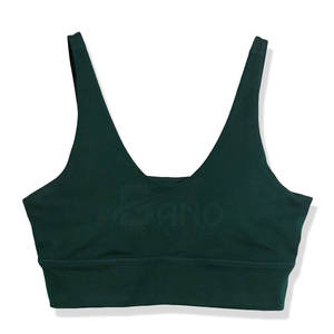 Sujetador deportivo transpirable de secado rápido de alta calidad diseño único para entrenamiento de gimnasio de mujer hecho a medida de talla grande XL XS moda Pakistán - Product Image 1