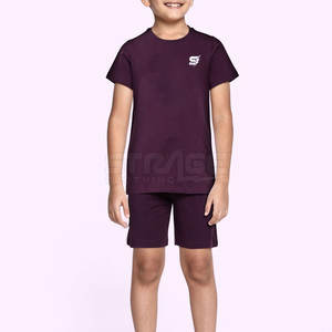 Ensemble de shorts décontractés pour enfants, conçu pour le confort et les activités quotidiennes flexibles, ensemble de shorts pour enfants avec coutures durables - Product Image 2