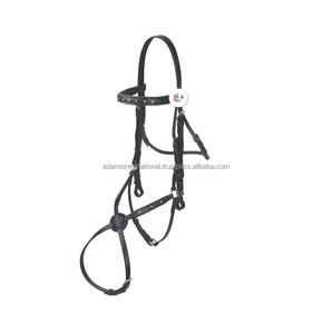 Bridon mexicain en cuir de qualité supérieure avec couleur, taille et logo personnalisés pour usage équestre, marque sur mesure - Product Image 2