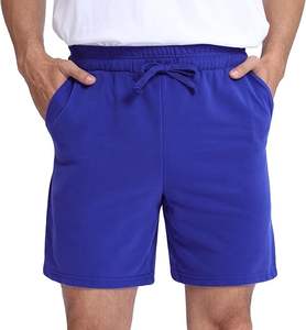 Pantalones Cortos Deportivos de Verano para Hombre, a la Moda, de Alta Calidad, de Secado Rápido, Transpirables, Elásticos, de Cintura Media, de Poliéster/Algodón, Sólidos - Product Image 5