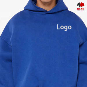 Sweat à capuche pour homme Ryan Pro Gear avec logo personnalisé sur le devant, tissu en molleton 100% coton, respirant, décontracté, vêtements d'hiver, ODM - Product Image 1