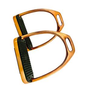 Recién llegado, estribos para montar a caballo para principiantes, agarre Flexible ligero de plástico, fábrica ecuestre, Exportación OEM - Product Image 1