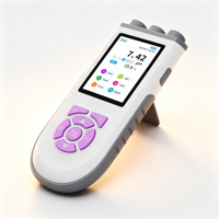 Medidor Portátil de pH/Conductividad/Oxígeno Disuelto de Alta Precisión Zetron PCD10 con Software para Uso Industrial y de Laboratorio