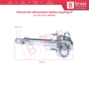 BDP1284 Limitador de Apertura de Puerta Trasera para 147 937 Hatchback 2001-2010 46790383 - Product Image 5