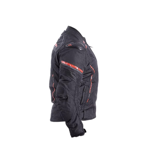 Unisex High Quality Plus Size Leather Cordura Motorcycle Racing Jacket Customizable Windproof Outerwear Zipper Closure - Product Image 4