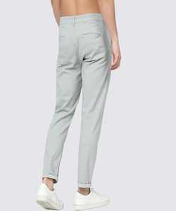 Pantalon décontracté pour homme, léger, en toile de coton et élasthanne, respirant, avec logo personnalisé, été/hiver, vente chaude - Product Image 4