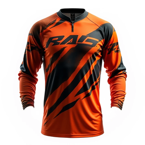 Mens Long Sleeve Comfortable Dirt Bike Racing <b>Shirt</b> Custom Fit Durable Riding Sports Gear <b>motorcycle</b> auto racing wear - Product Image 2