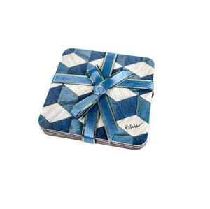 Natural Bone Wood & Resin <b>Coasters</b> with Holder Regular Sale in Market New Design Customized Square Hottest <b>Drink</b> <b>coaster</b> - Product Image 3