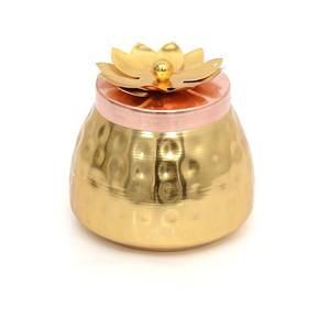 Nouveau pot de fruits secs en matériau doré fait main unique pièce unique avec une qualité antique à très bon prix - Product Image 4