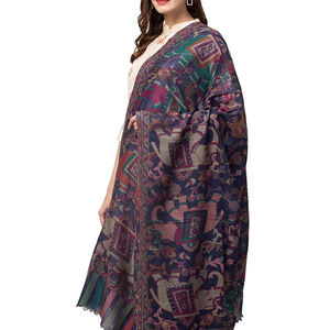 Écharpe d'hiver à carreaux pour femmes, châle long et chaud, disponible en gros, nouvelle collection 2022 - Product Image 5