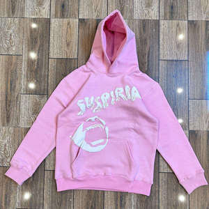 Sudaderas con capucha de lana de invierno de talla grande para hombre con logotipo estampado personalizado 100% algodón cremallera completa ODM OEM servicio cuello con capucha - Product Image 2