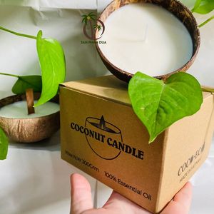 Bưởi Tự Nhiên Mùi Hương của Spa Nến Sáp Dừa Trong Vỏ Dừa Chủ Kích Thước 100 Gram Tại Tốt Nhất Bán Buôn Giá Tại Việt Nam - Product Image 3