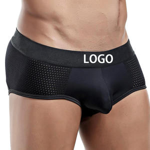 Men's Comfortable Bamboo Fiber Sexy Lace G-<b>String</b> <b>Underwear</b> Bulge Pouch Breathable Panties Logo Classic Bamboo Men's <b>Underwear</b> - Product Image 1