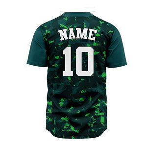 Maillot de baseball unisexe de haute qualité, imprimé Pakistan, séchage rapide, respirant, antibactérien, 100% polyester, vente en gros de vêtements de baseball - Product Image 6