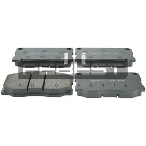 Set di pastiglie freno anteriori FEBEST (1201-HDF) - Product Image 1