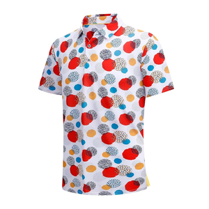 Vente en gros de polo de golf pour hommes avec logo personnalisé Séchage rapide Léger Respirant Performance Broderie Polos de haute qualité - Product Image 3