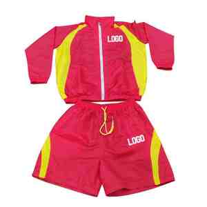 Wholesale Custom Made <b>Men</b> Slim Fit <b>Long</b> Sleeve Windbreaker <b>Shorts</b> Set High Quality Nylon <b>Shorts</b> Set - Product Image 3