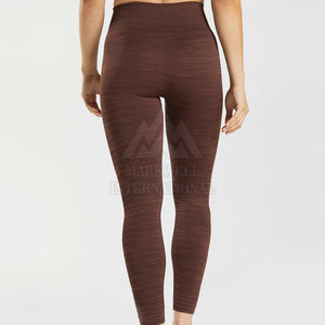 Mallas de Yoga de cintura elástica de alta calidad de último diseño, mallas de Yoga de secado rápido, mallas de Yoga transpirables uniformes - Product Image 2