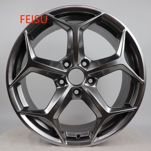 New hành khách xe bánh xe 17*7.5 inch PCD 5x108 ET 38 Mét 5 lỗ hợp kim nhôm dòng chảy hình thành máy sáng mặt 3 năm bánh xe - Product Image 5