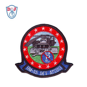 Patch brodé personnalisé à repasser, patch en sergé brodé, badge brodé pour vêtement - Product Image 6