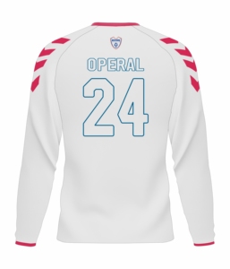 Maillots de football OEM de haute qualité en polyester 100 % avec impression par transfert thermique, dégradé de couleurs, nom d'équipe personnalisé, unisexe, pour adultes - Product Image 6