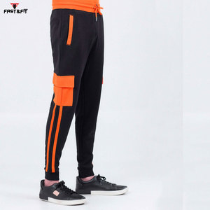 Joggers décontractés personnalisés pour hommes, pantalons de survêtement de sport, course à pied, gym, fitness, musculation, style pantalon - Product Image 4