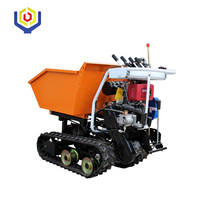 Mini-Diesel-4-Takt-Raupenlader-Dumper mit hoher Qualität, 800 kg Getriebe, Changchai-Motor, Motorpumpe, hoher Wirkungsgrad, 1 Jahr Garantie
